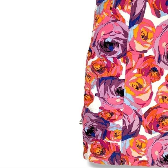 Nanette Lepore Candy Girl Floral Mini Dress Rose - Picture 5 of 8